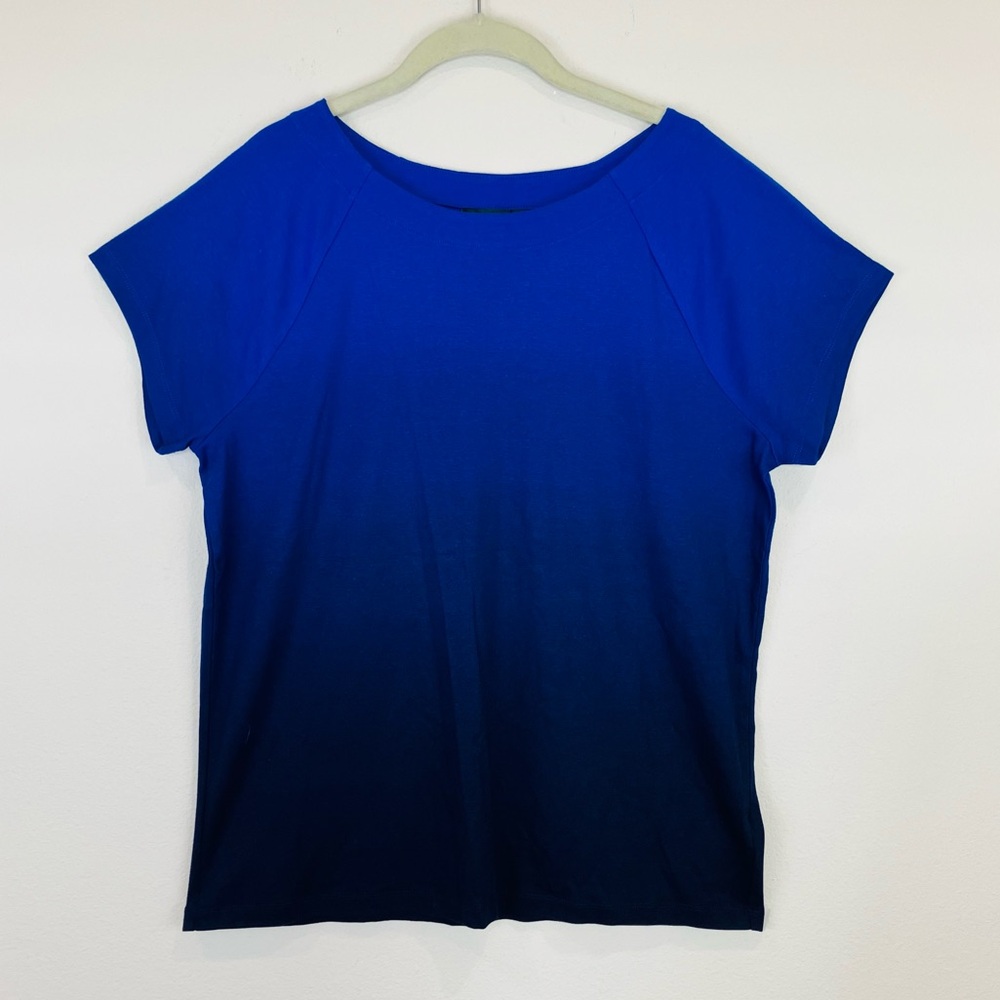 Lauren Ralph Lauren Ombré Cotton Top